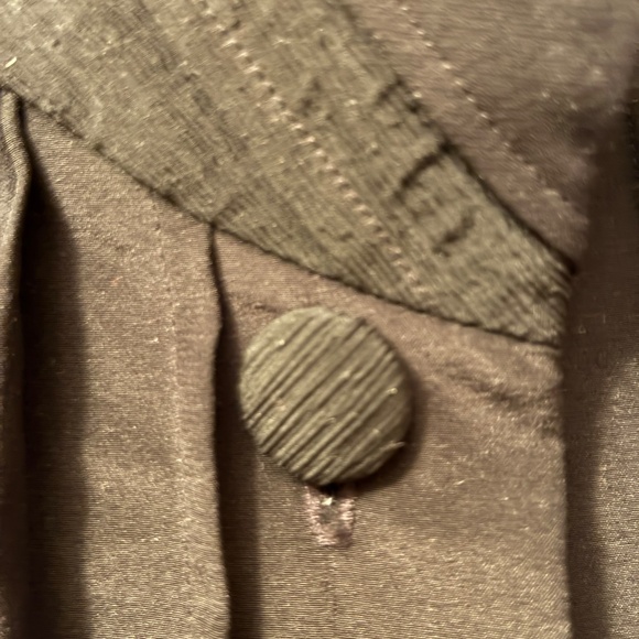 Hulda Bridgeman Design Wearable Art Black Silk Jacket Handmade Size 0 Petite EUC - Picture 5 of 16